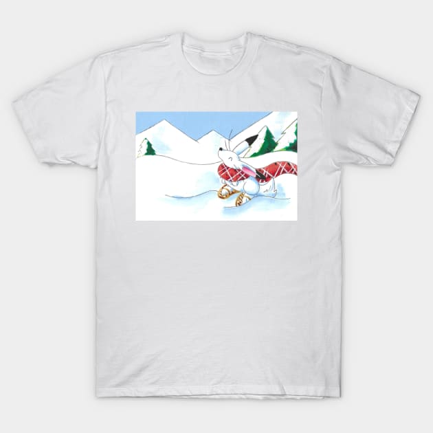 Snowshoe Hare T-Shirt by KristenOKeefeArt